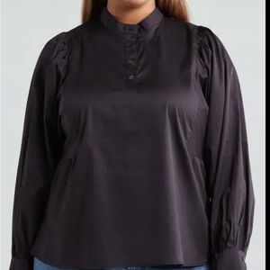 Harshman Plus Size 2X blouse – Elegant Women’s Long Sleeve Top, New with Tags